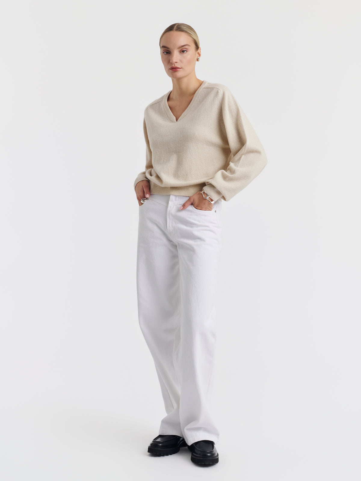 JENNI JEANS - Optic white