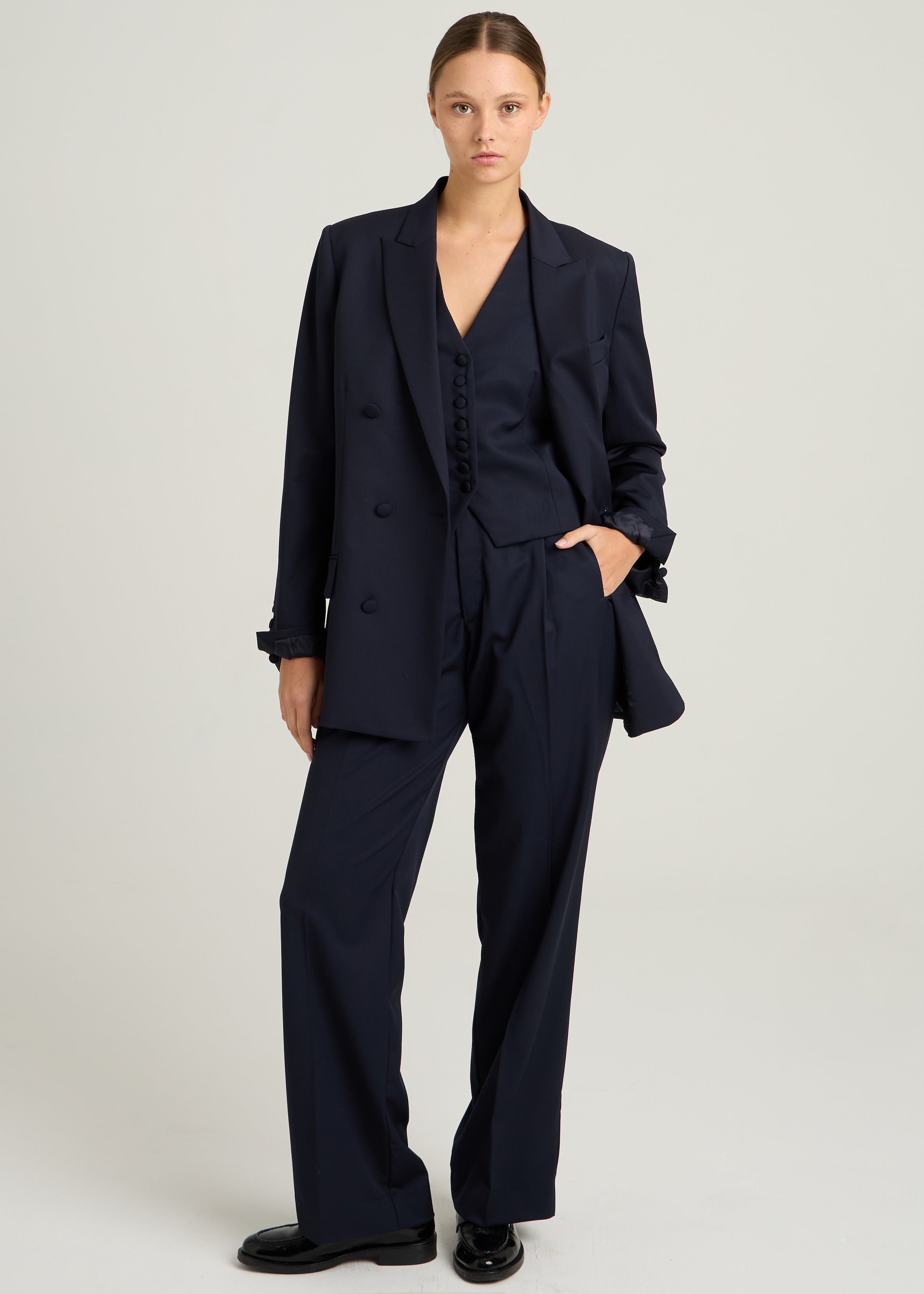 BILLIE JACKET - Navy