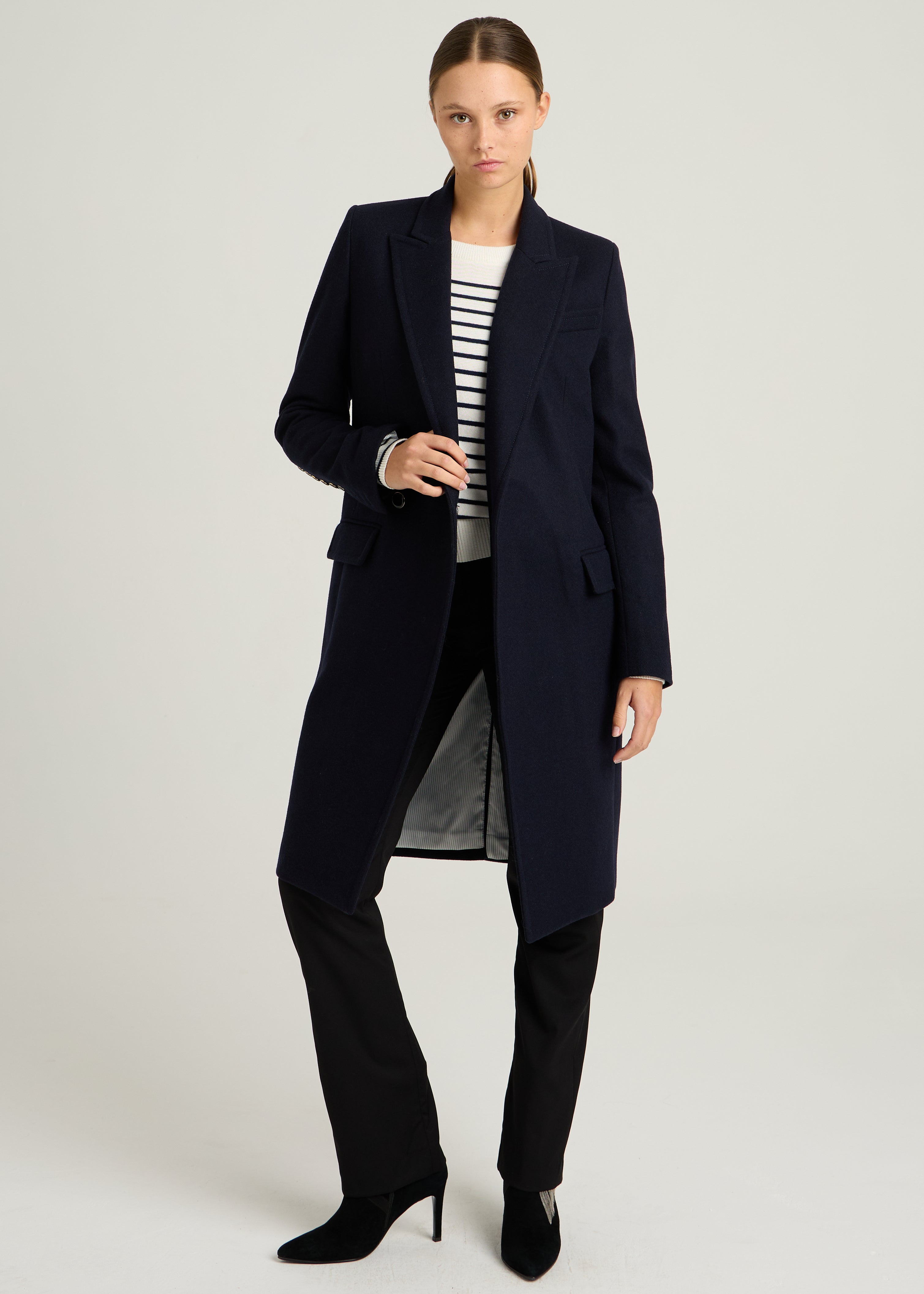 CARA Coat - Navy