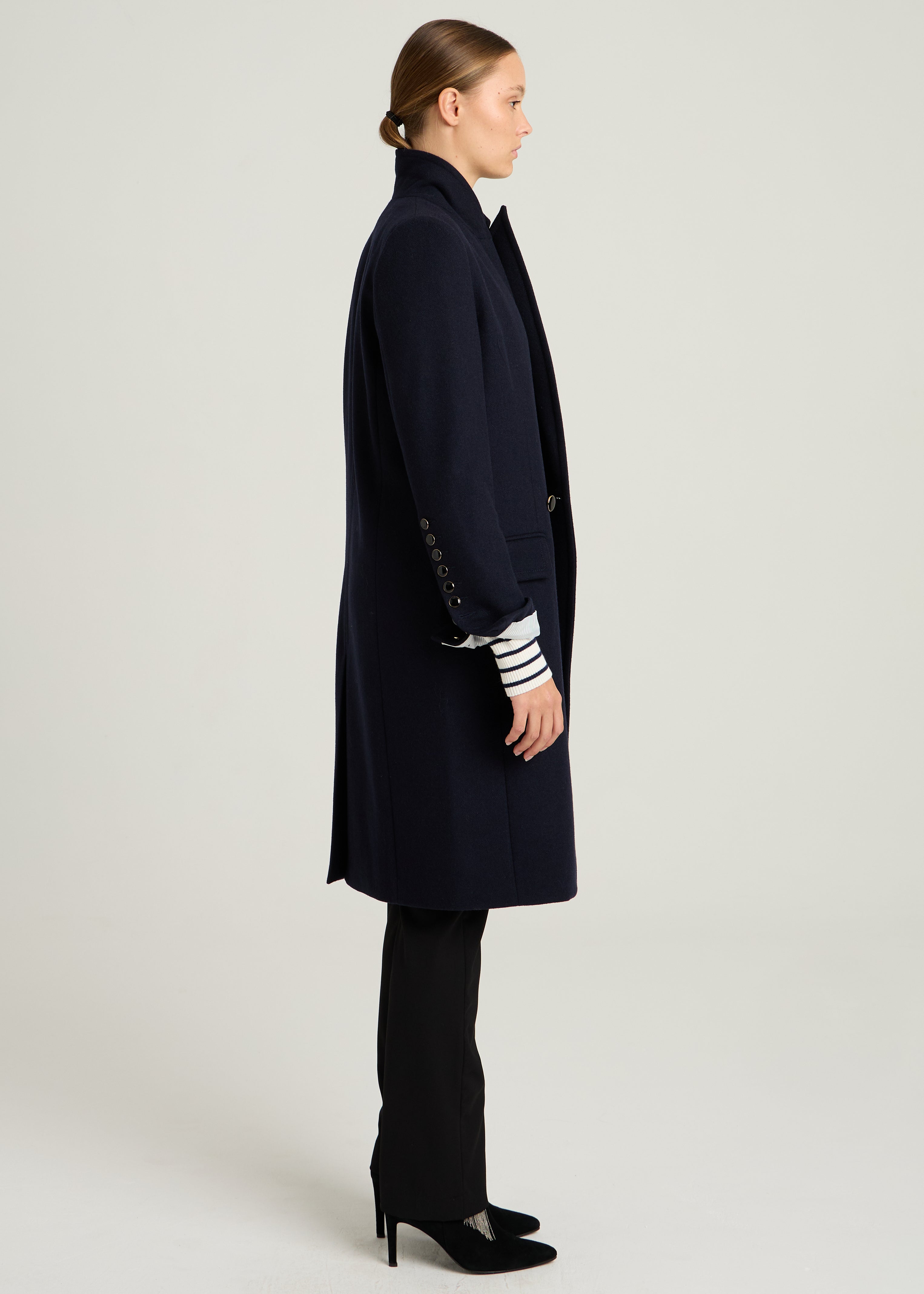 CARA Coat - Navy