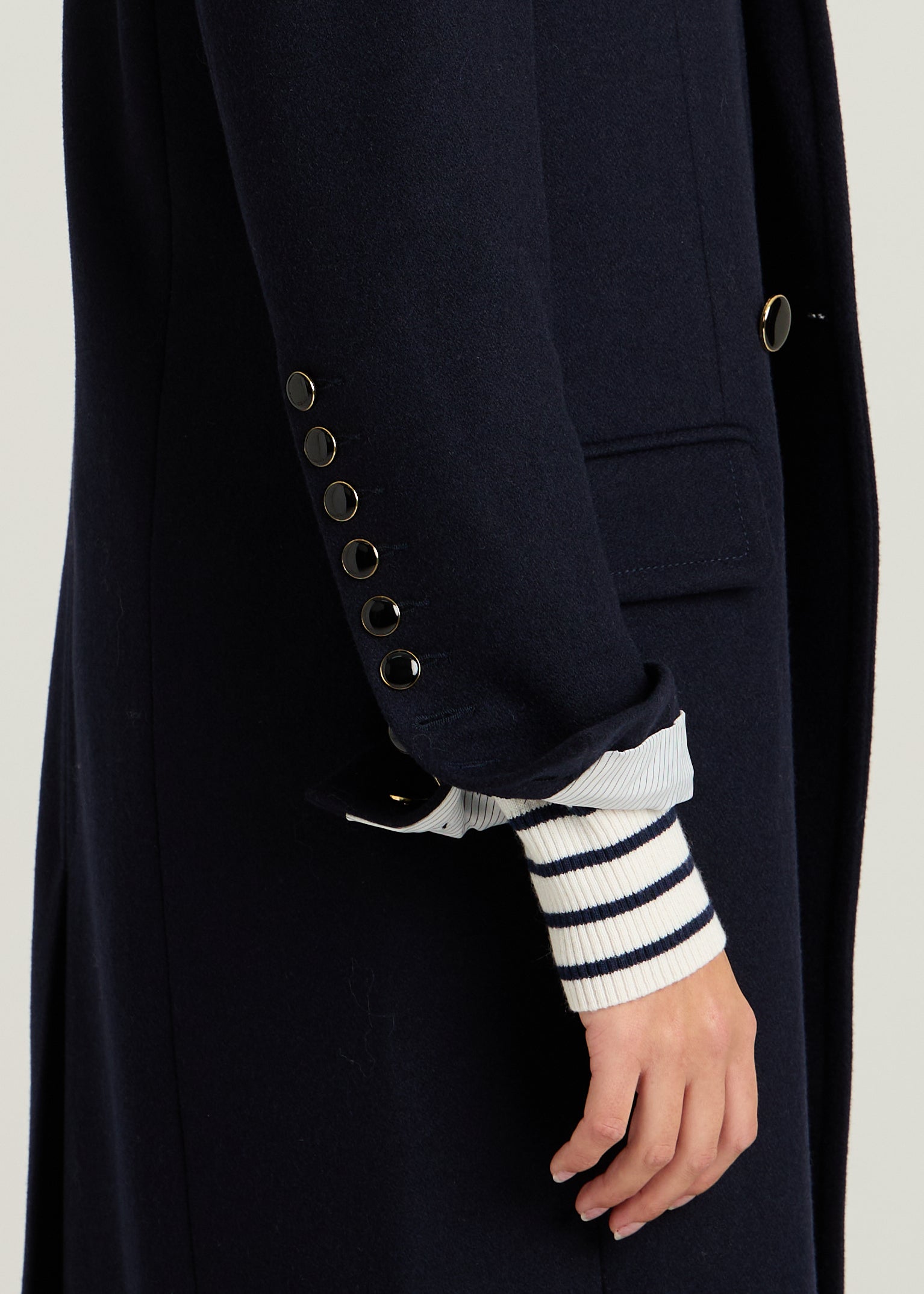 CARA Coat - Navy