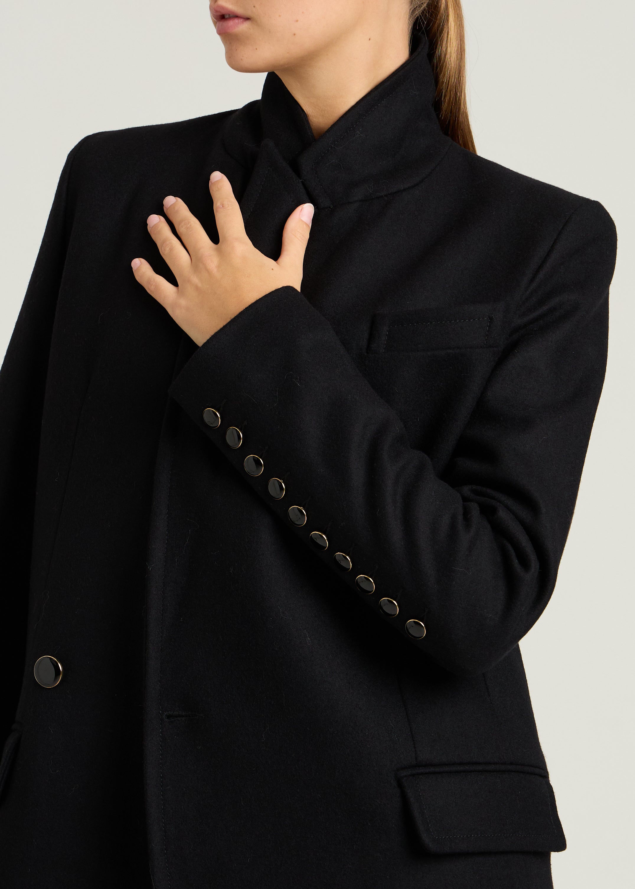 CARA COAT - Black