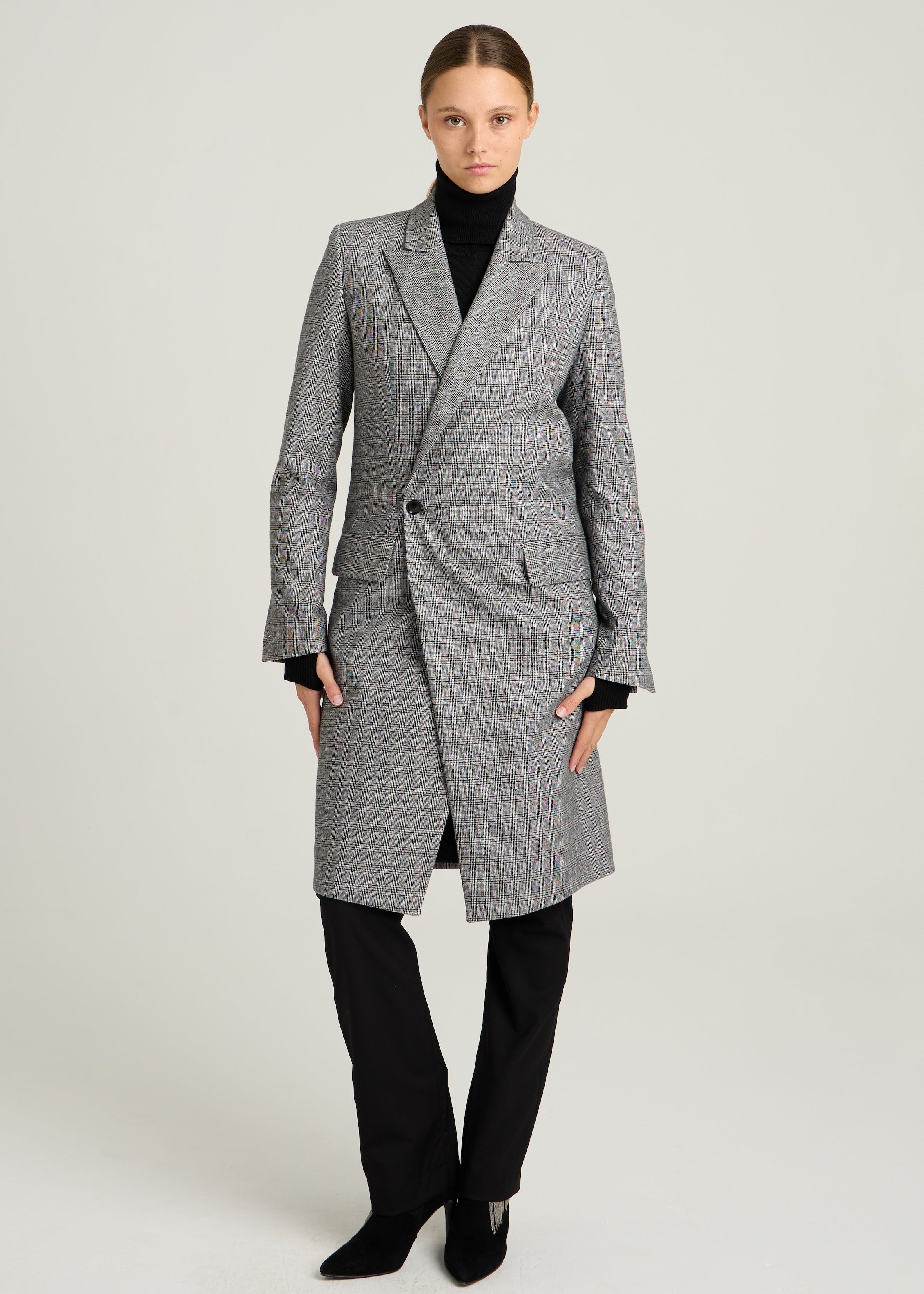 CARA COAT - Prince of Wales