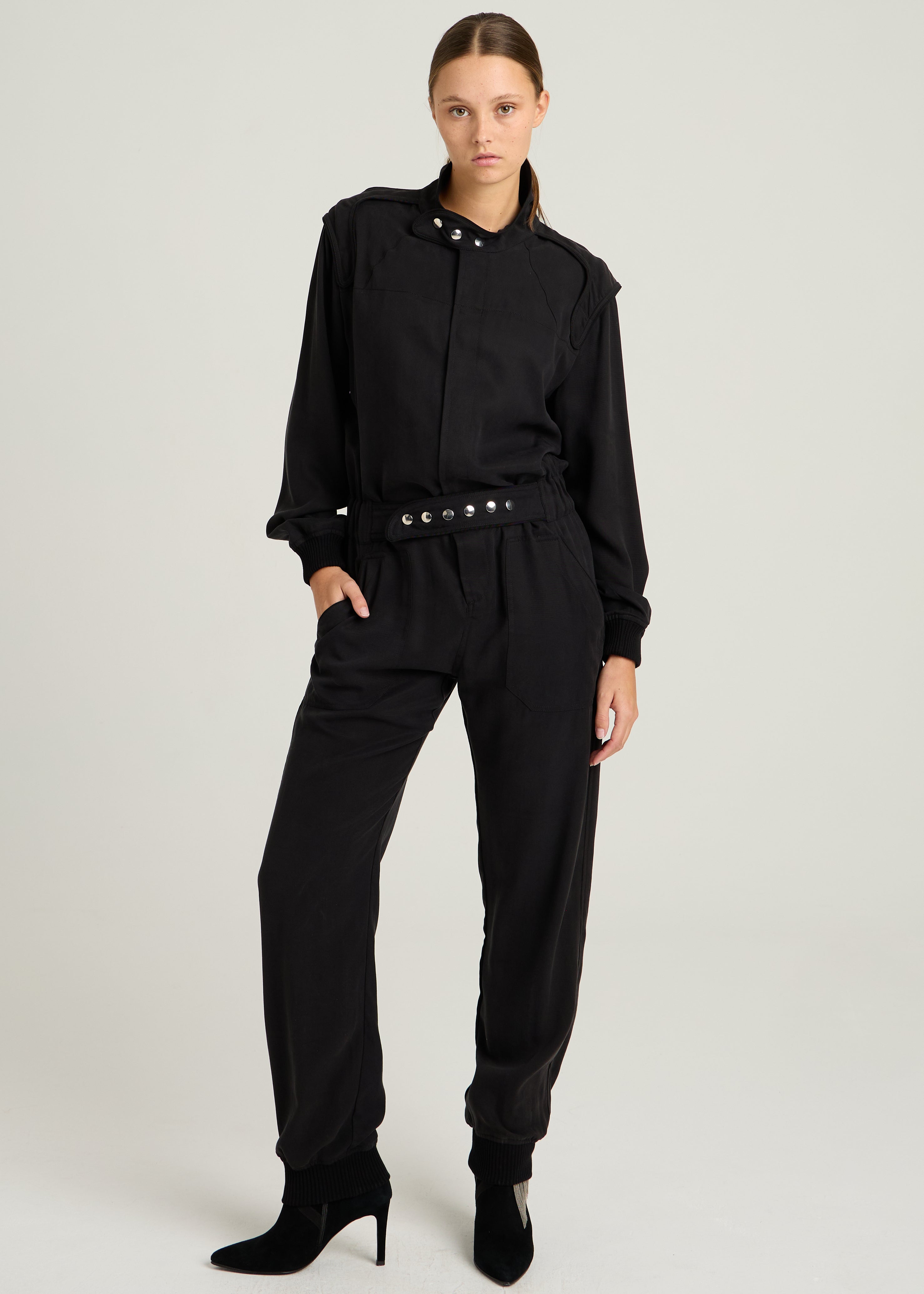 JIM RACING JUMPSUIT - Black