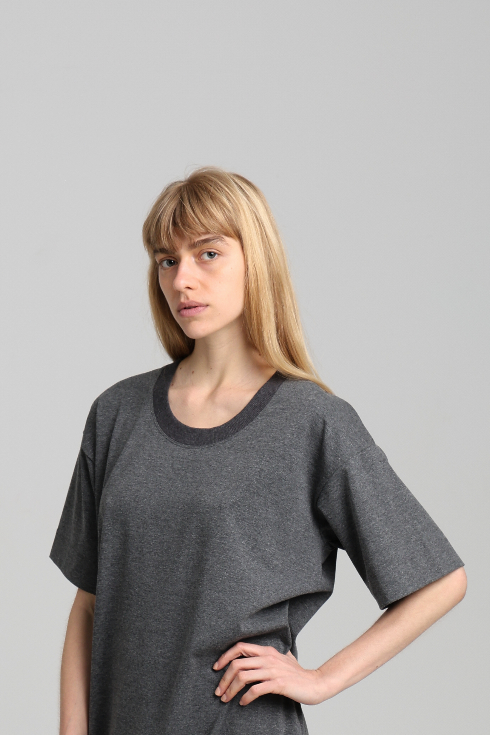 FRANCESCA DRESS - anthracite