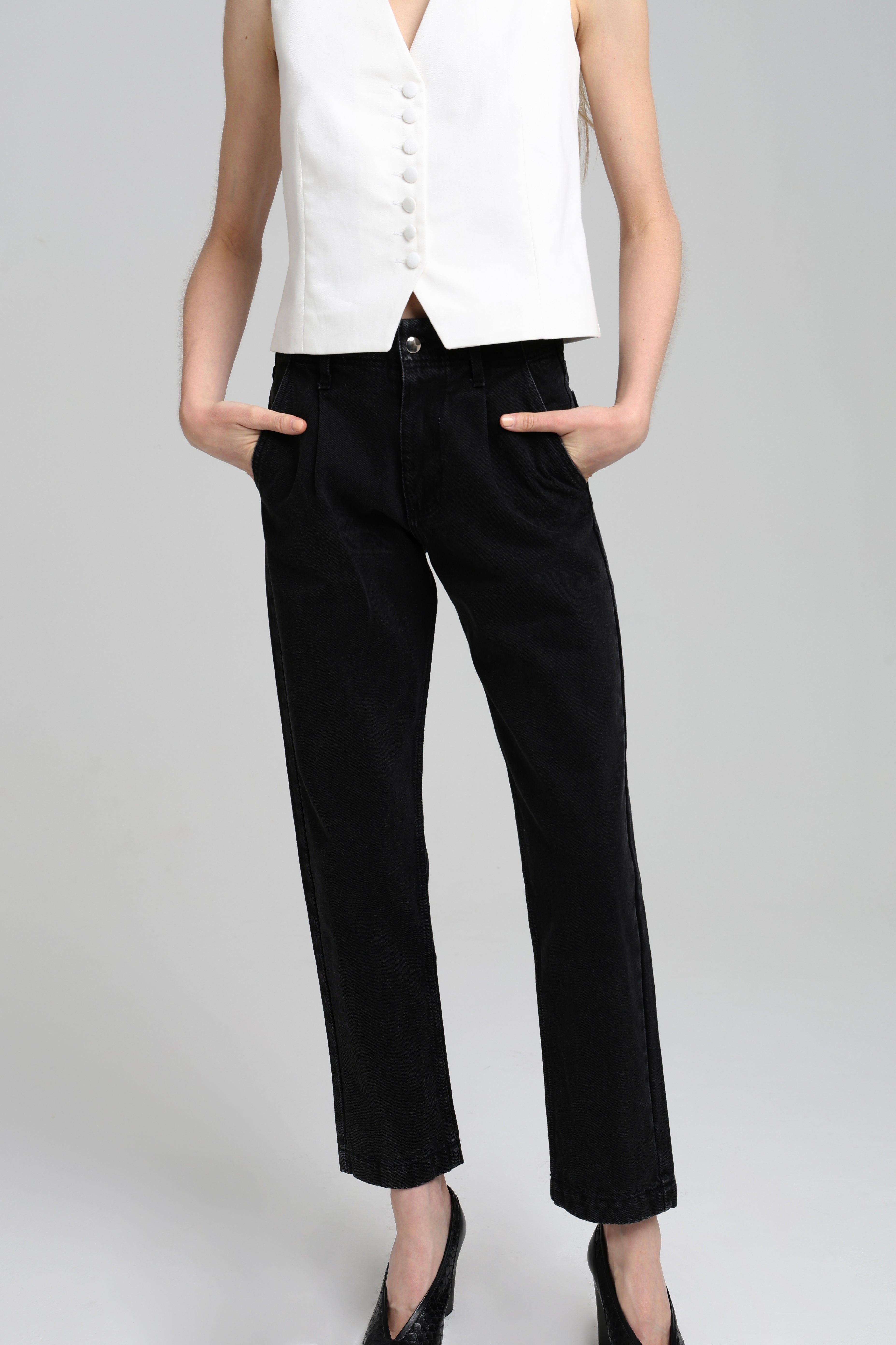 CARMEN WAISTCOAT - Off-white