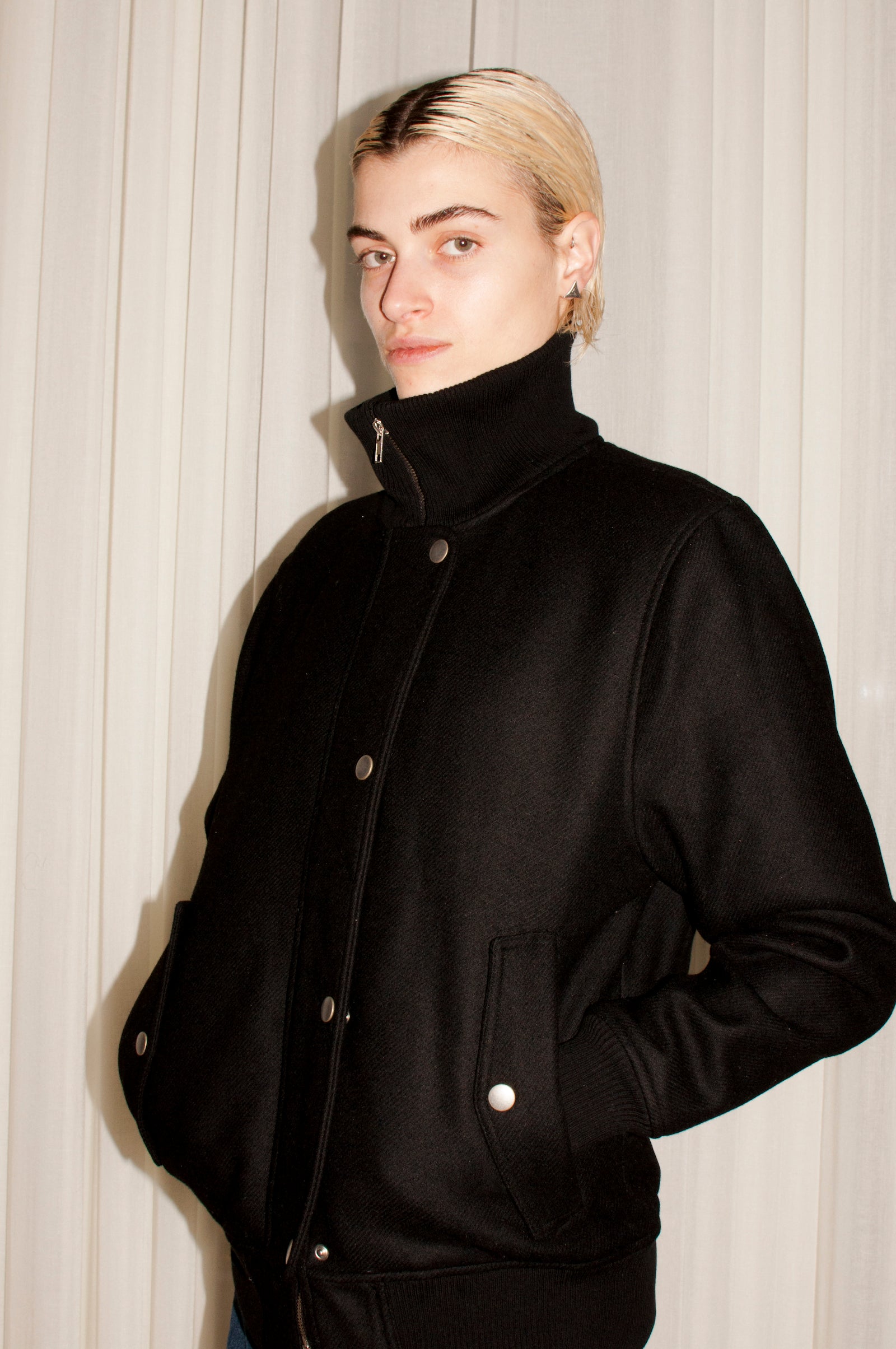 RAF BOMBER JACKET - Black