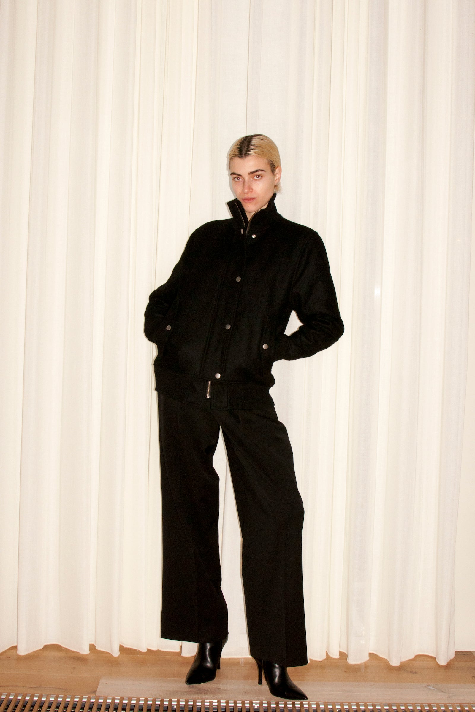 RAF BOMBER JACKET - Black
