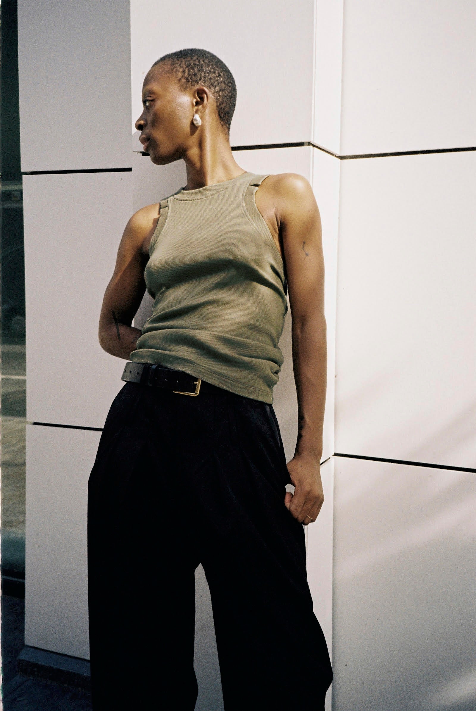 MONA TANK TOP - Khaki