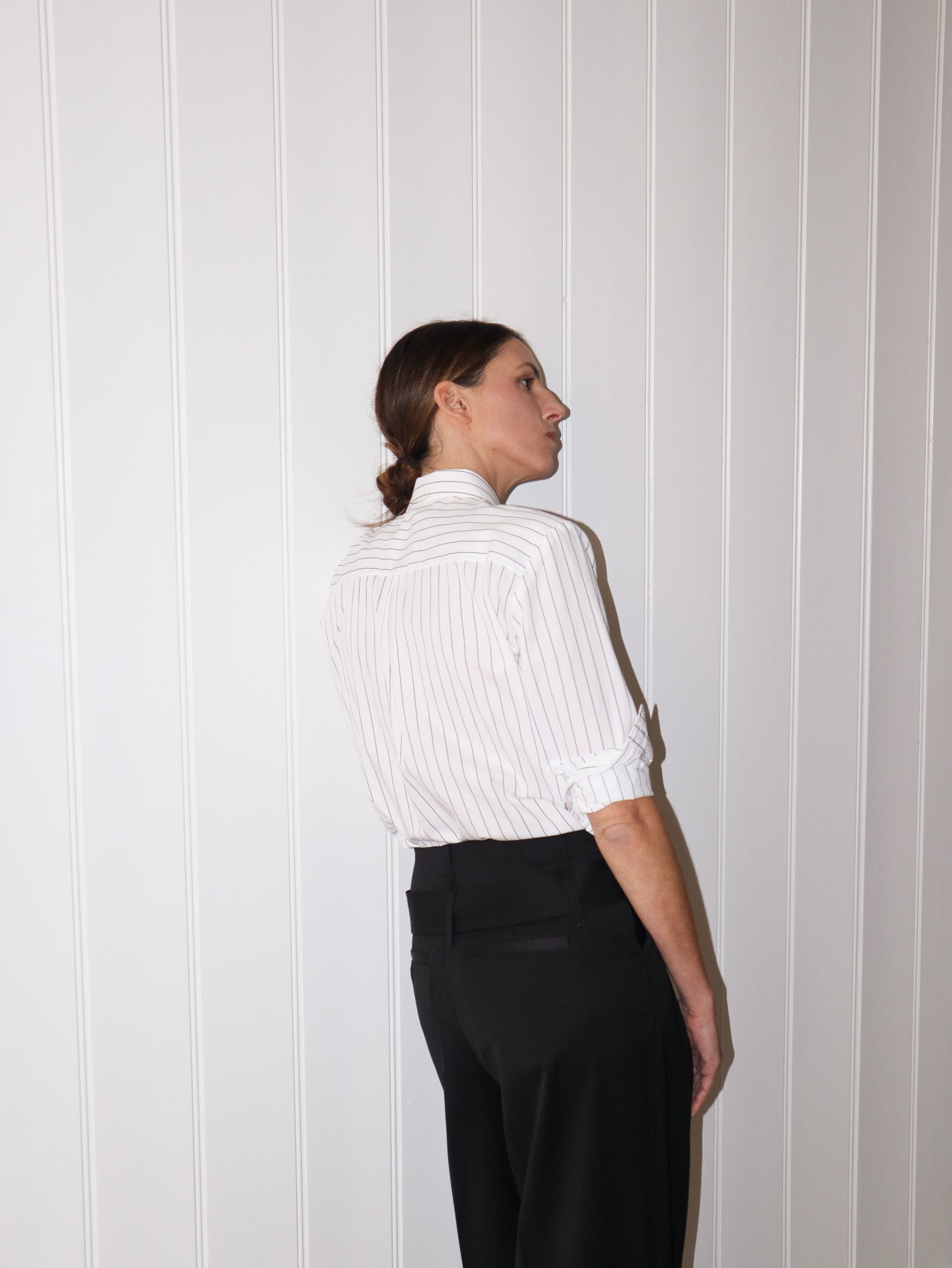 FELIS SHIRT - Black stripes