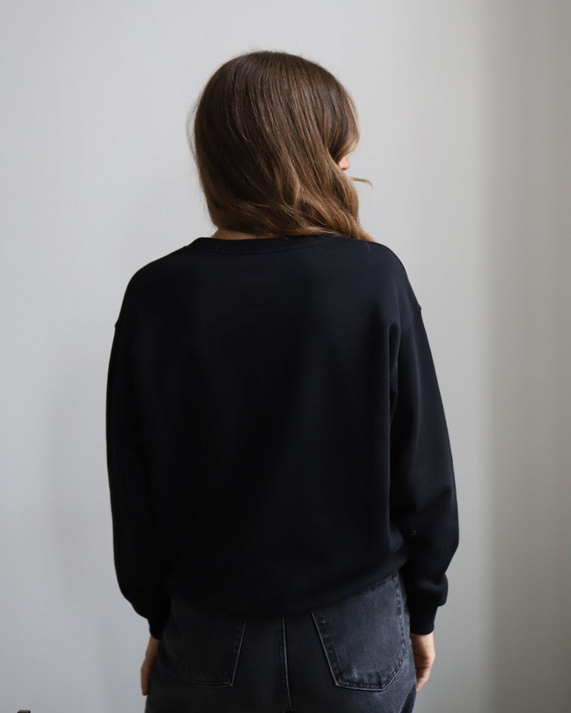 MARTY CHAINS SWEATSHIRT - Black