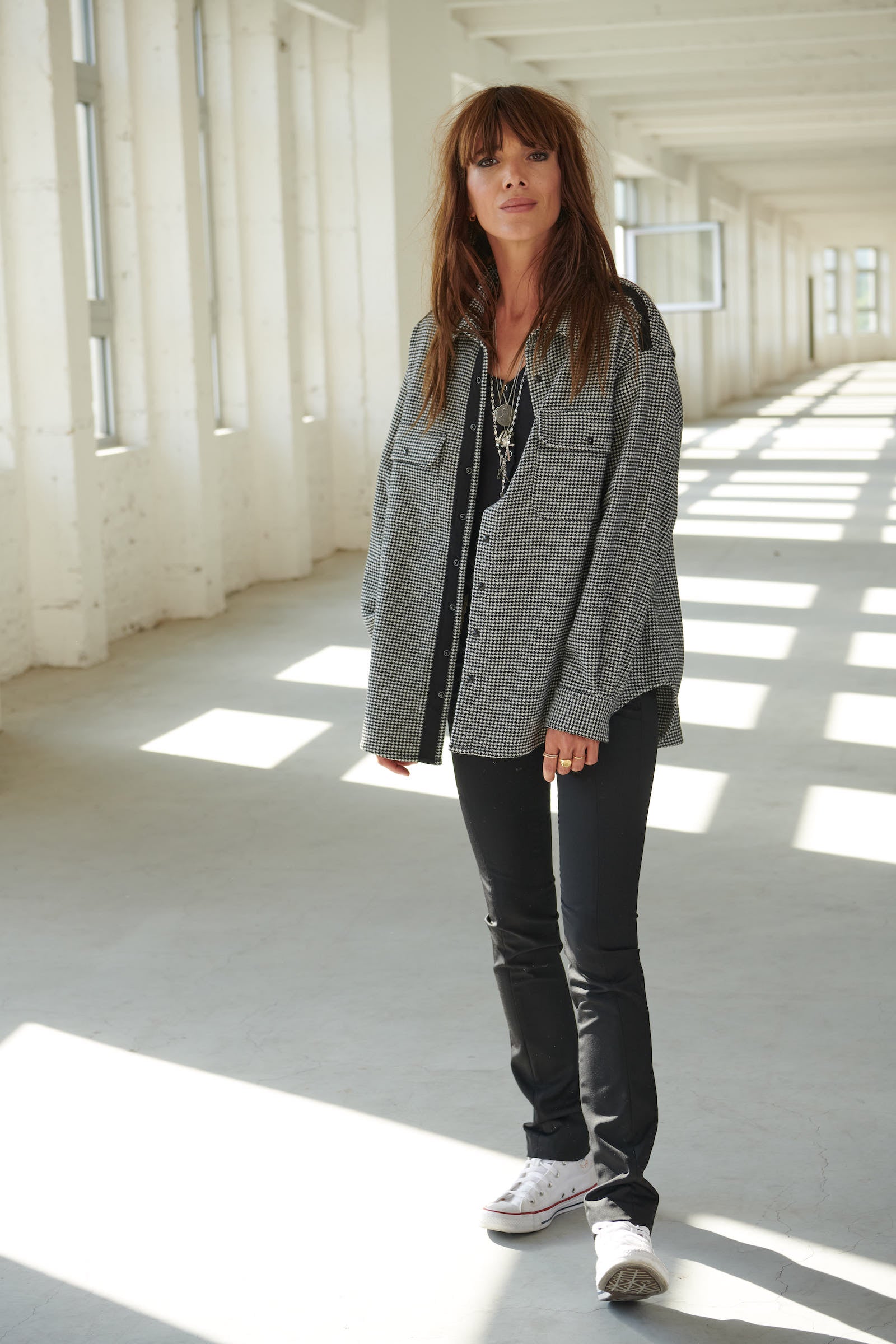 EMILY SHIRT - Pied de Poule