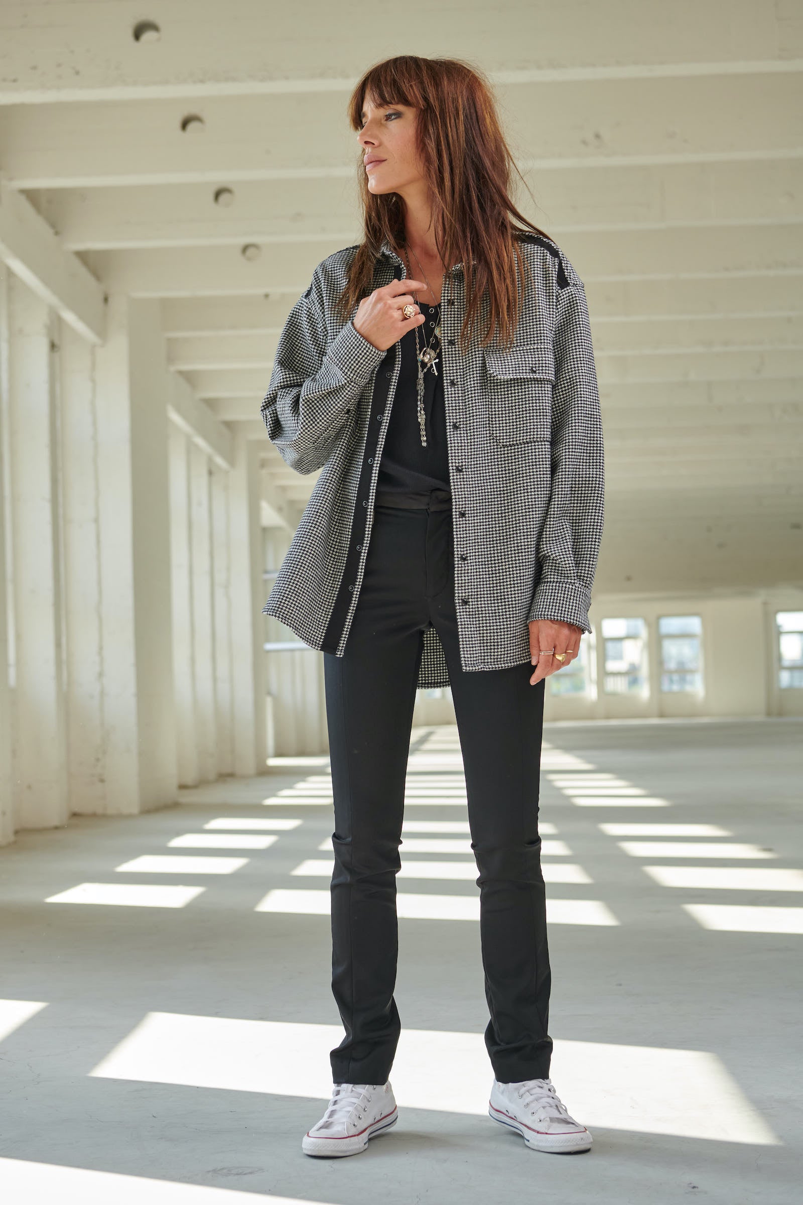 EMILY SHIRT - Pied de Poule