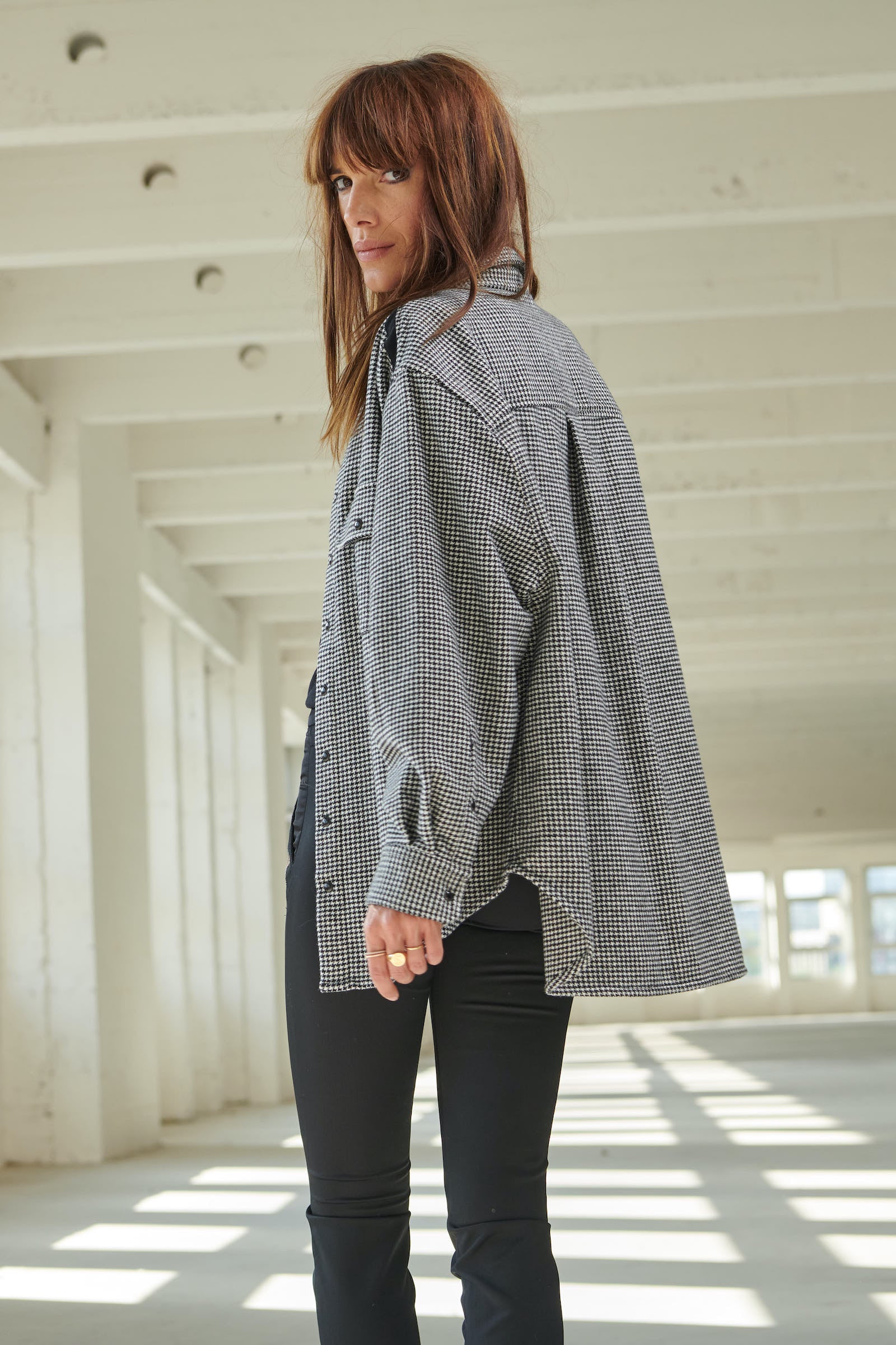 EMILY SHIRT - Pied de Poule
