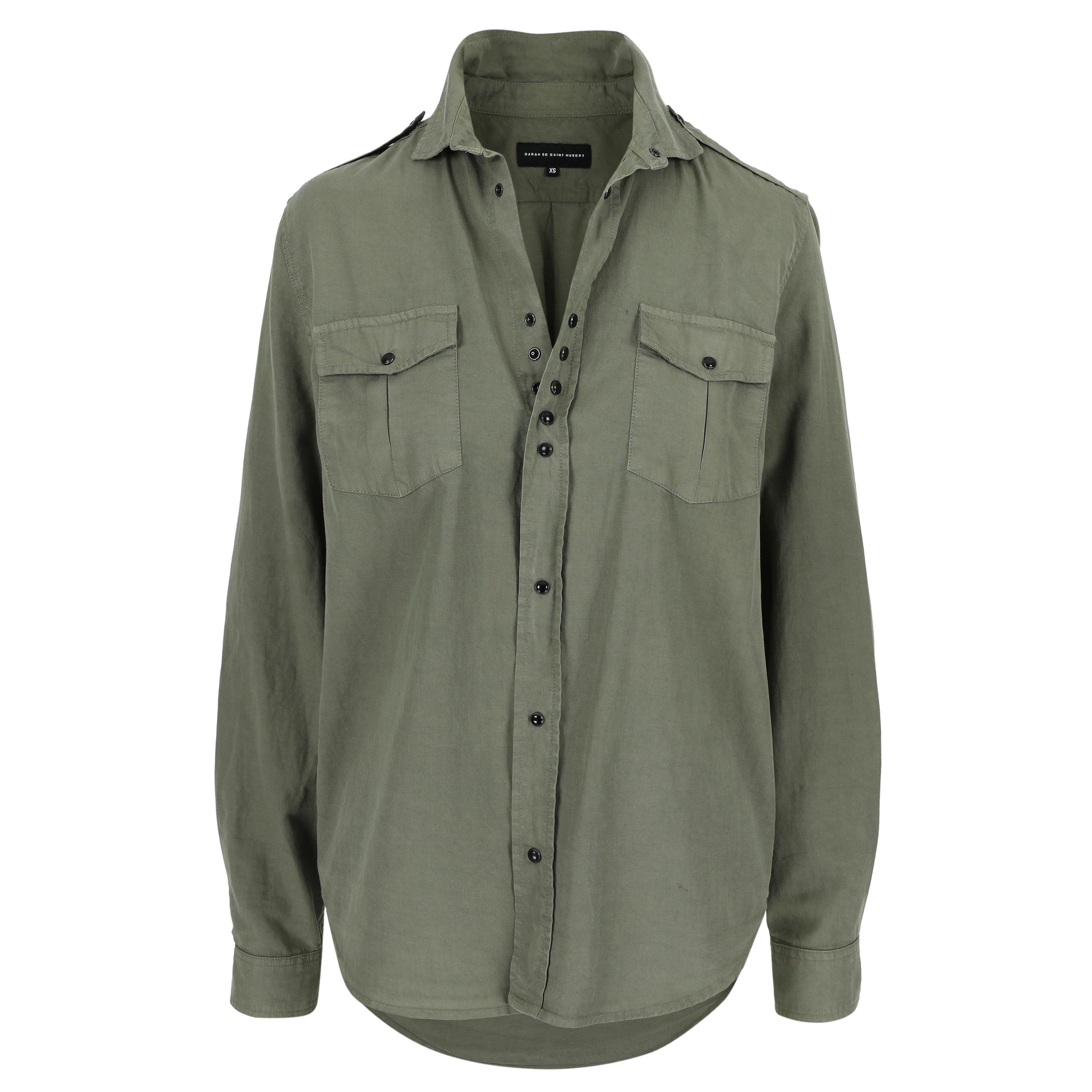 TITI shirt - khaki - SARAH DE SAINT HUBERT