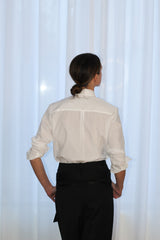 Straight and classic white timeless shirt