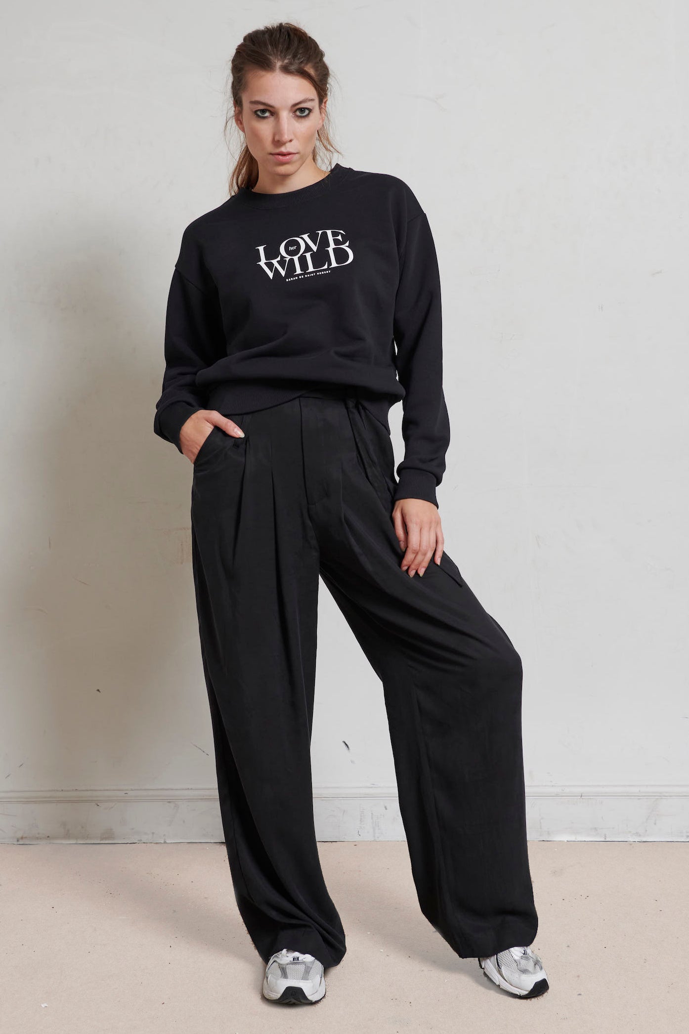 MARTY SWEATSHIRT - Black