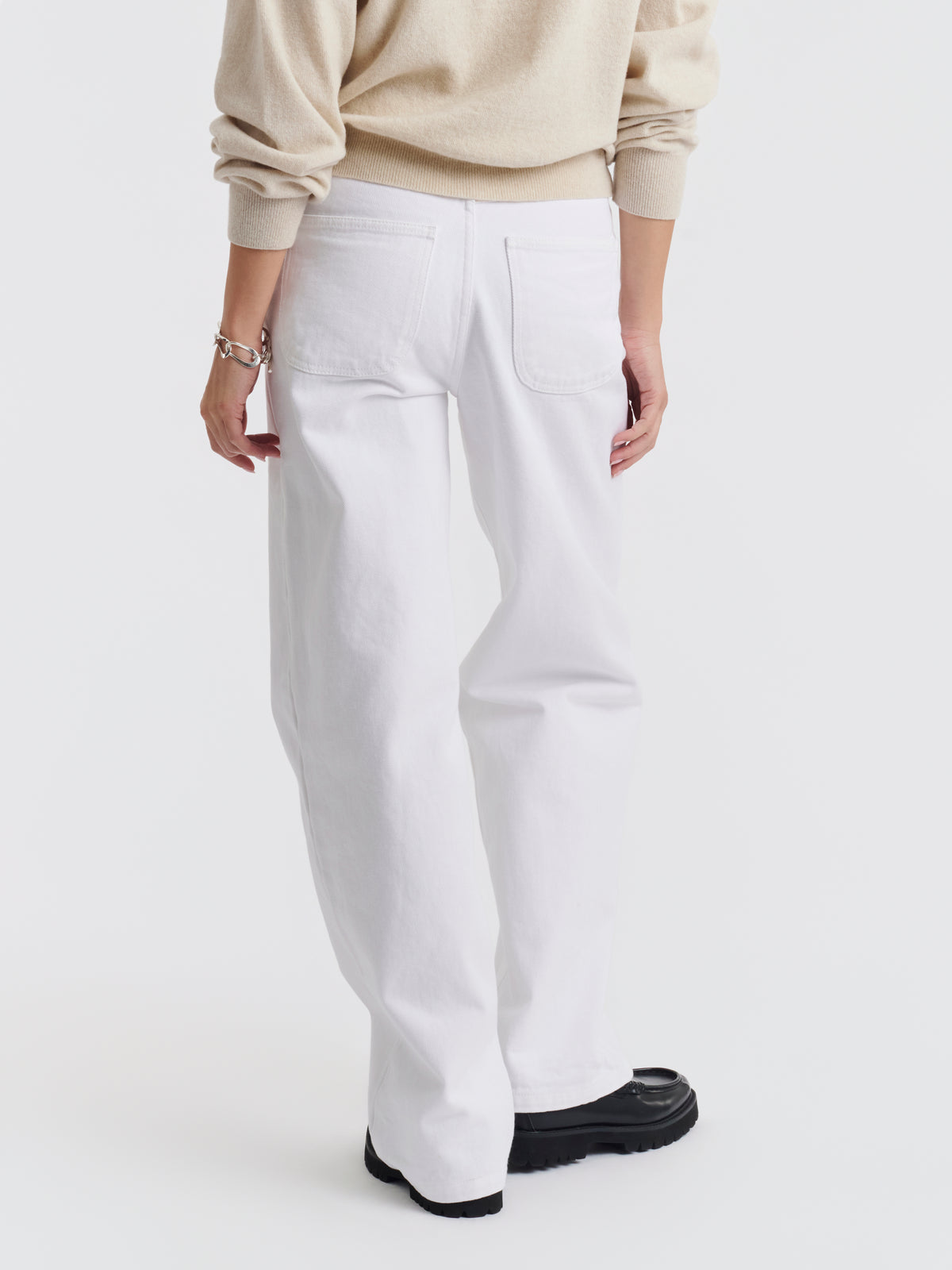 JENNI JEANS -  Optic white