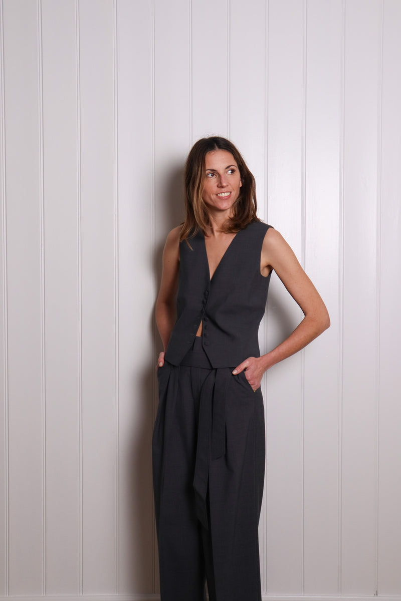 CARMEN waistcoat - Grey