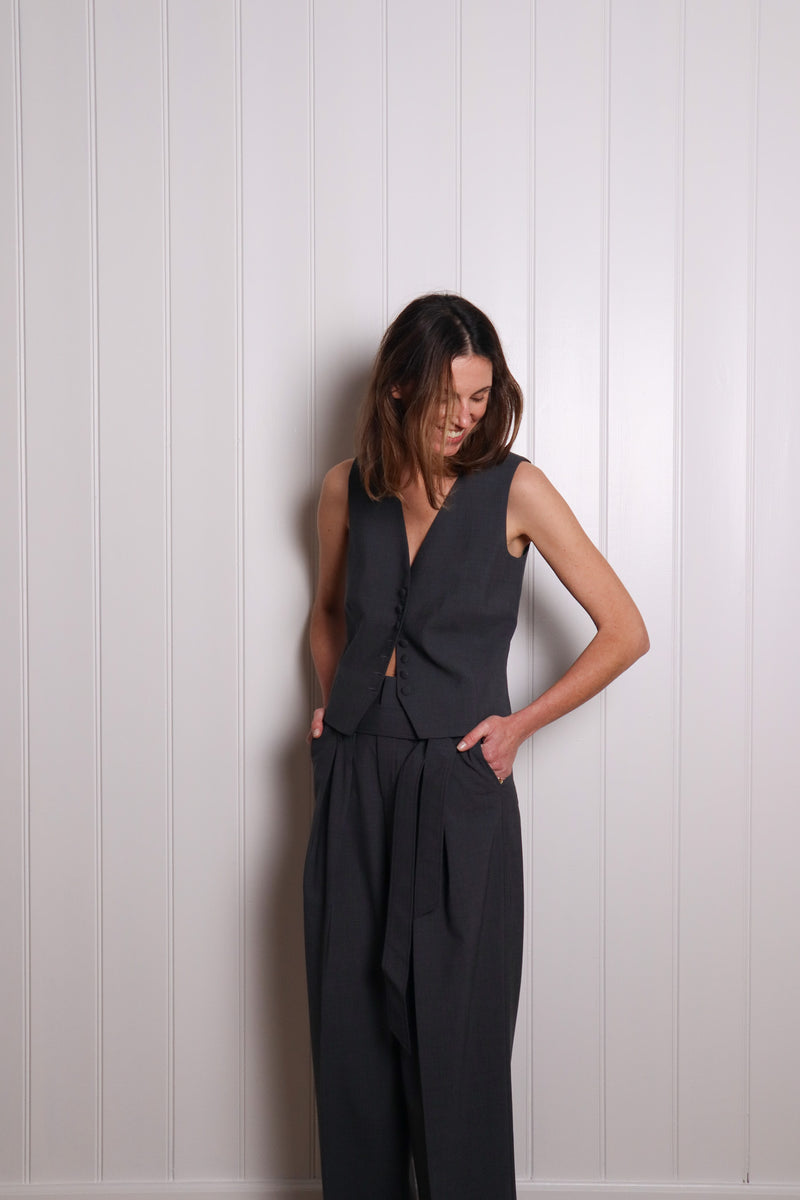 CARMEN waistcoat - Grey