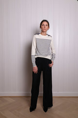 ISA CHAINS jumper - Navy stripes