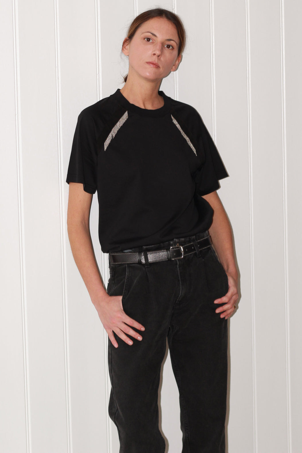 LOU CHAINS T-SHIRT - Black