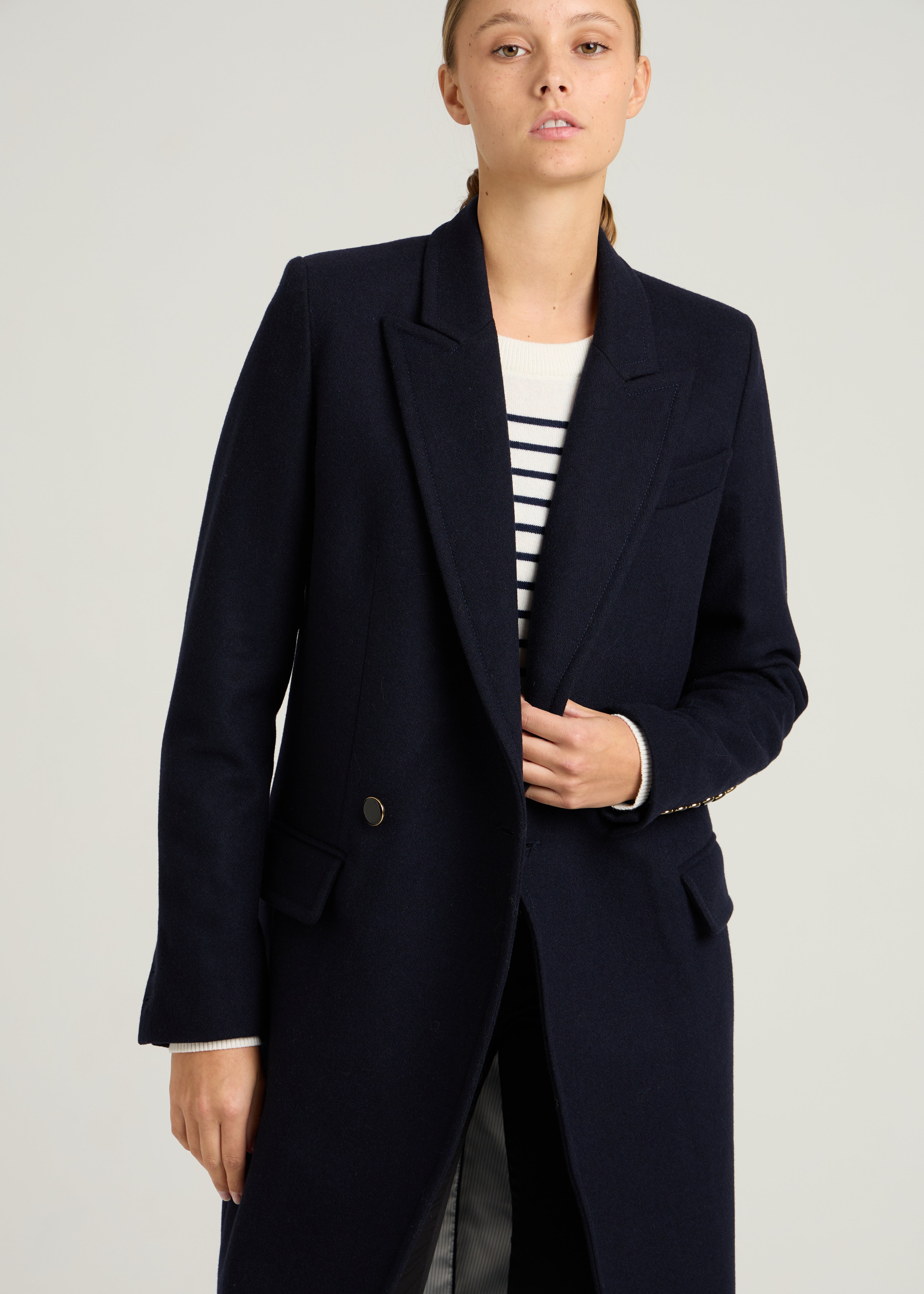 CARA Coat - Navy