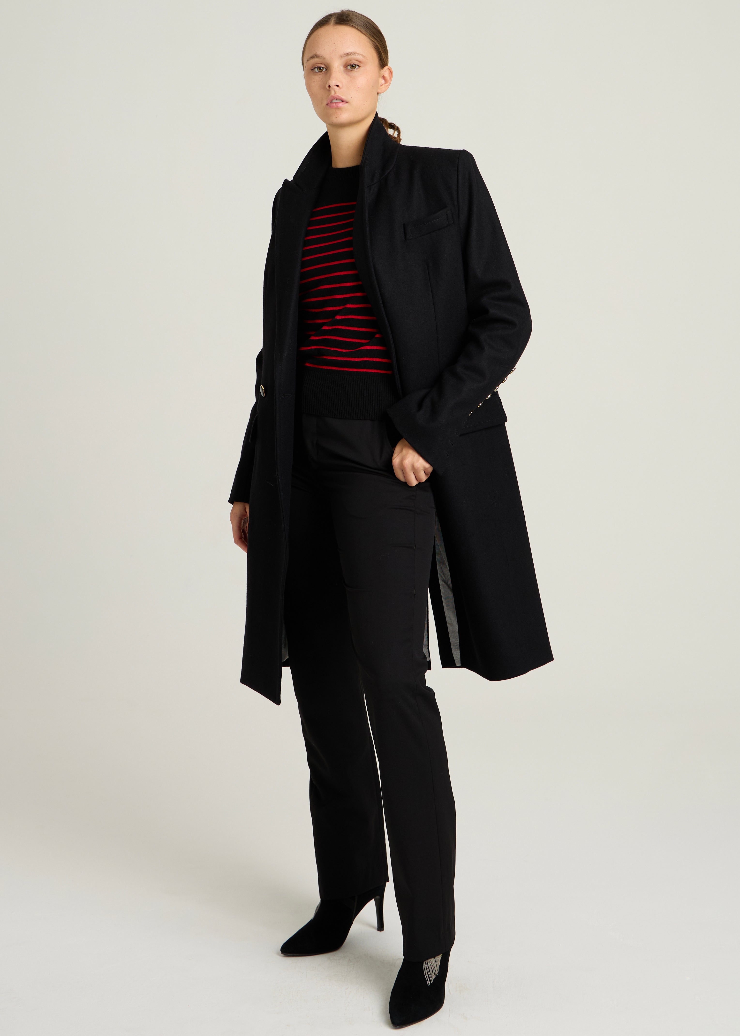 CARA COAT - Black