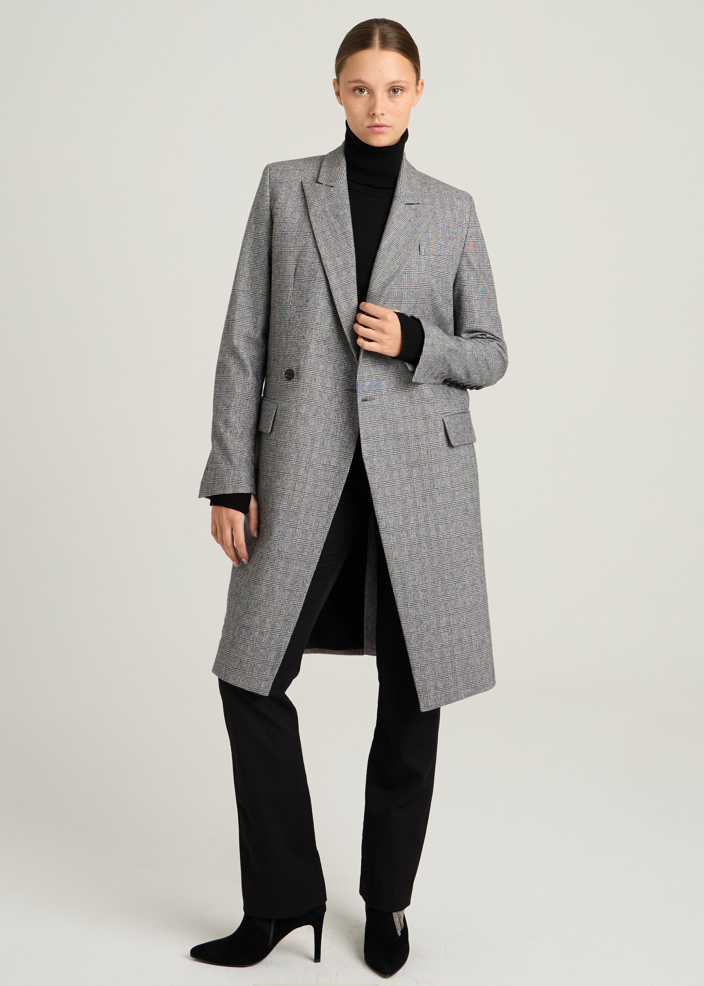 CARA COAT - Prince of Wales