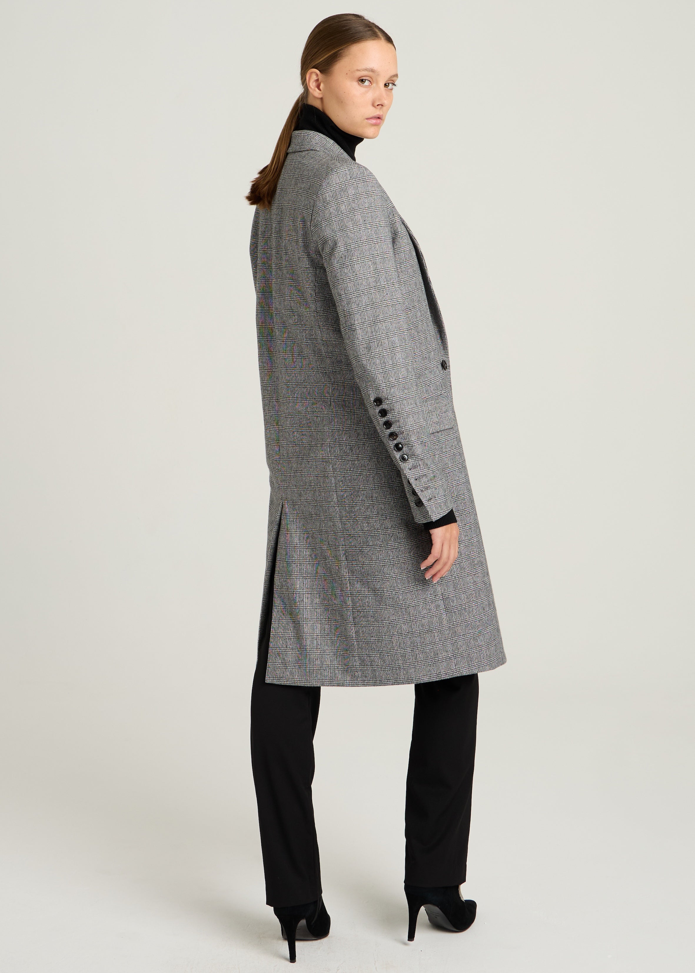 CARA COAT - Prince of Wales