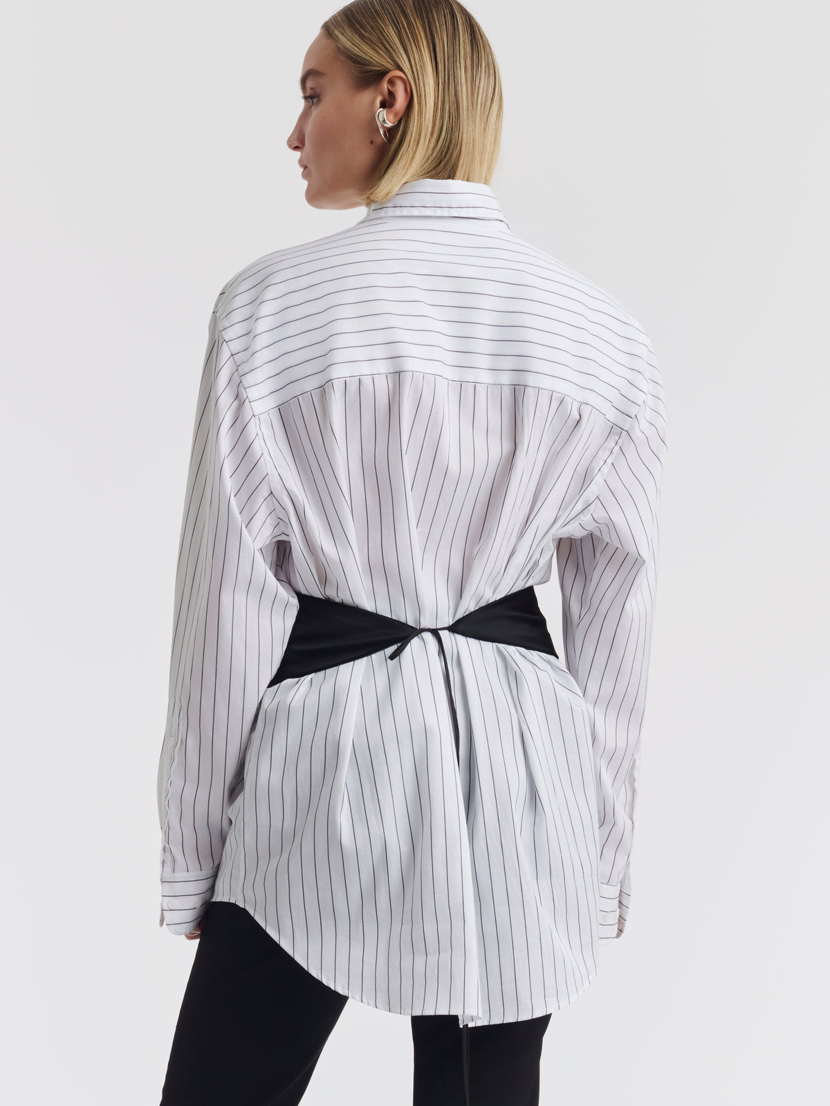 SAM TUXEDO BELT — Black