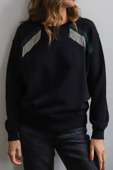 MARTY CHAINS sweatshirt - Black