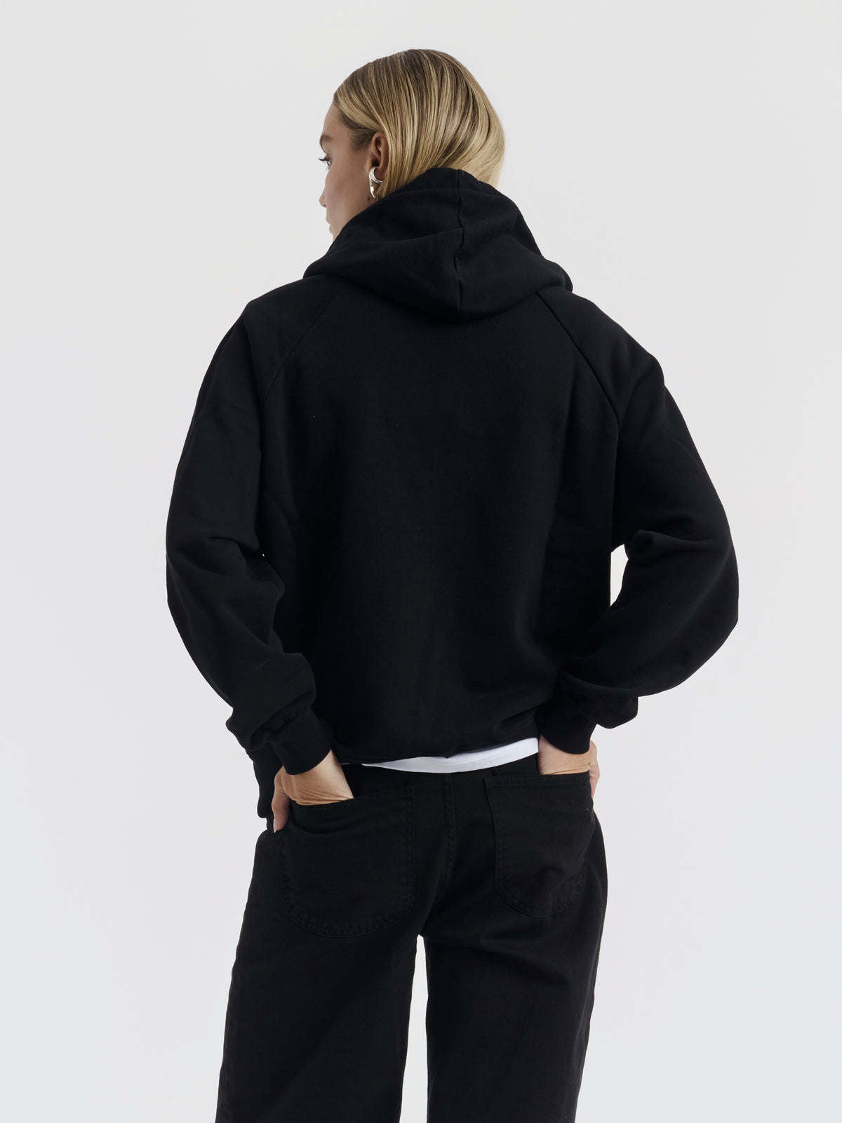 IAN CHAINS HOODIE - Black