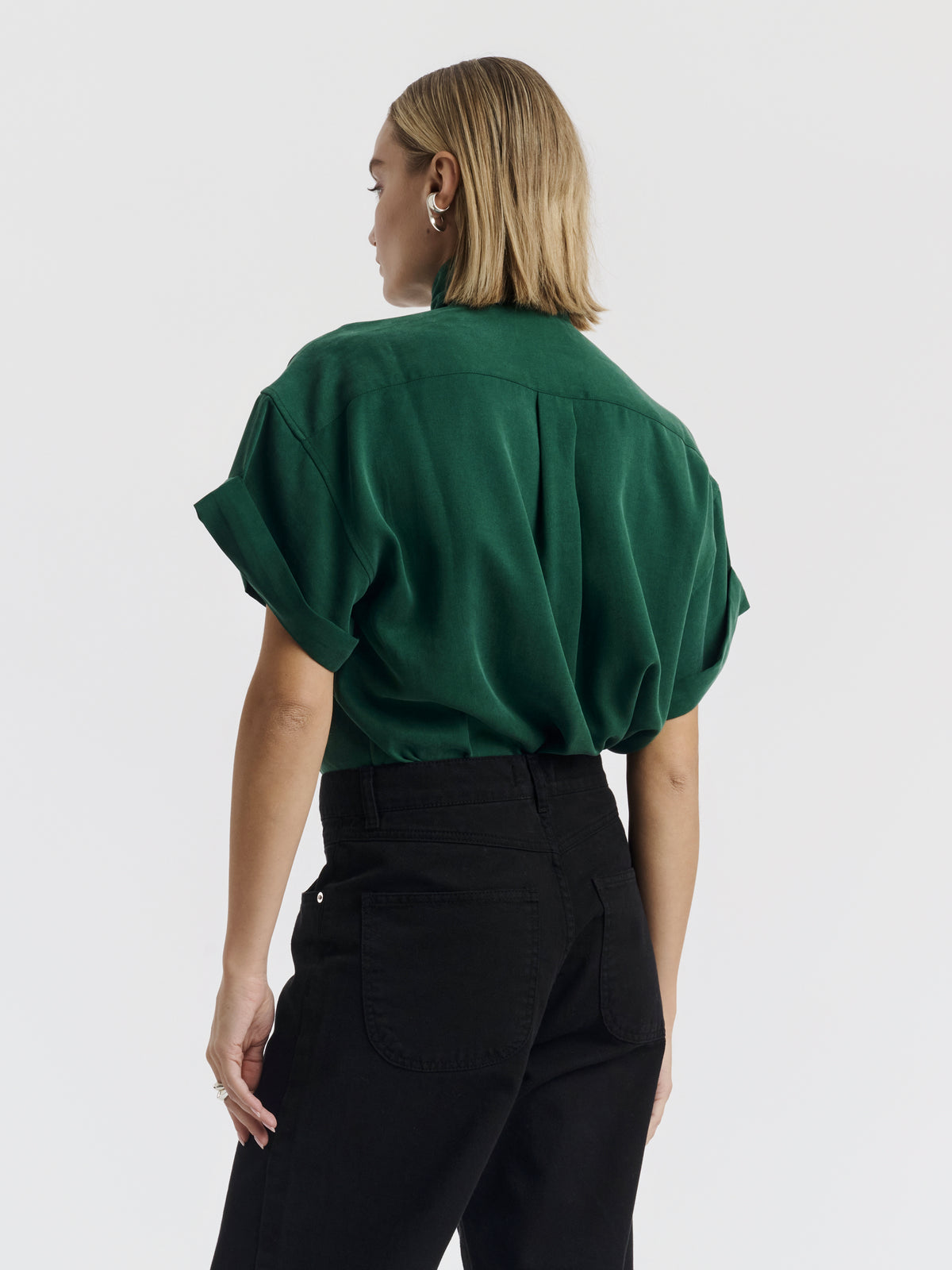 MARCUS SHIRT - Forest green