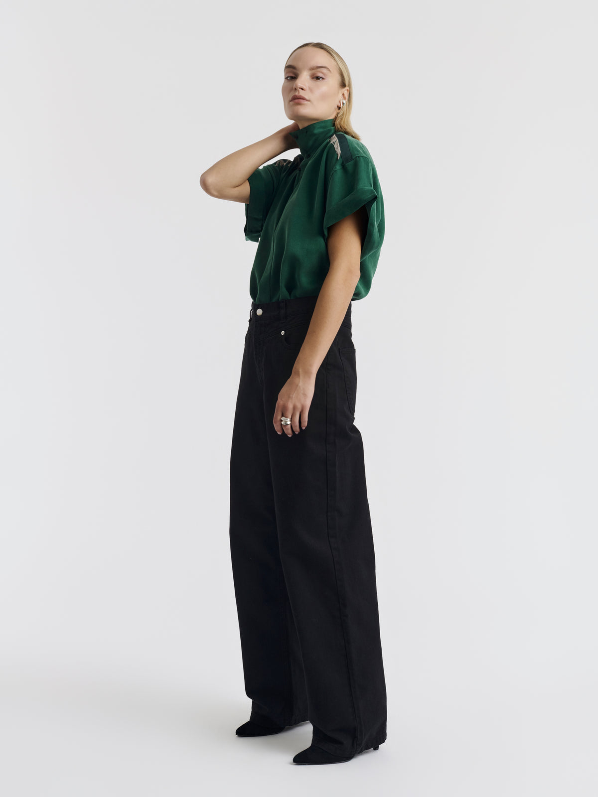 MARCUS SHIRT - Forest green