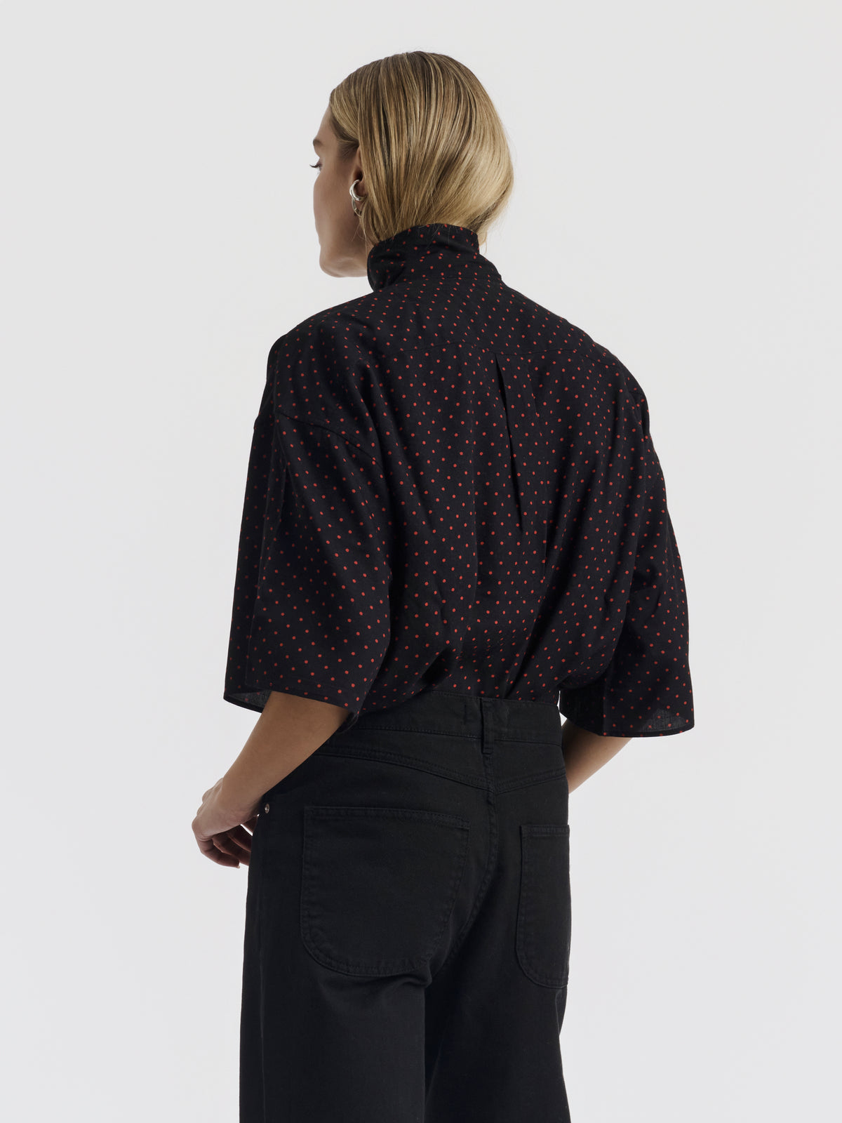 MARCUS SHIRT - Red dots