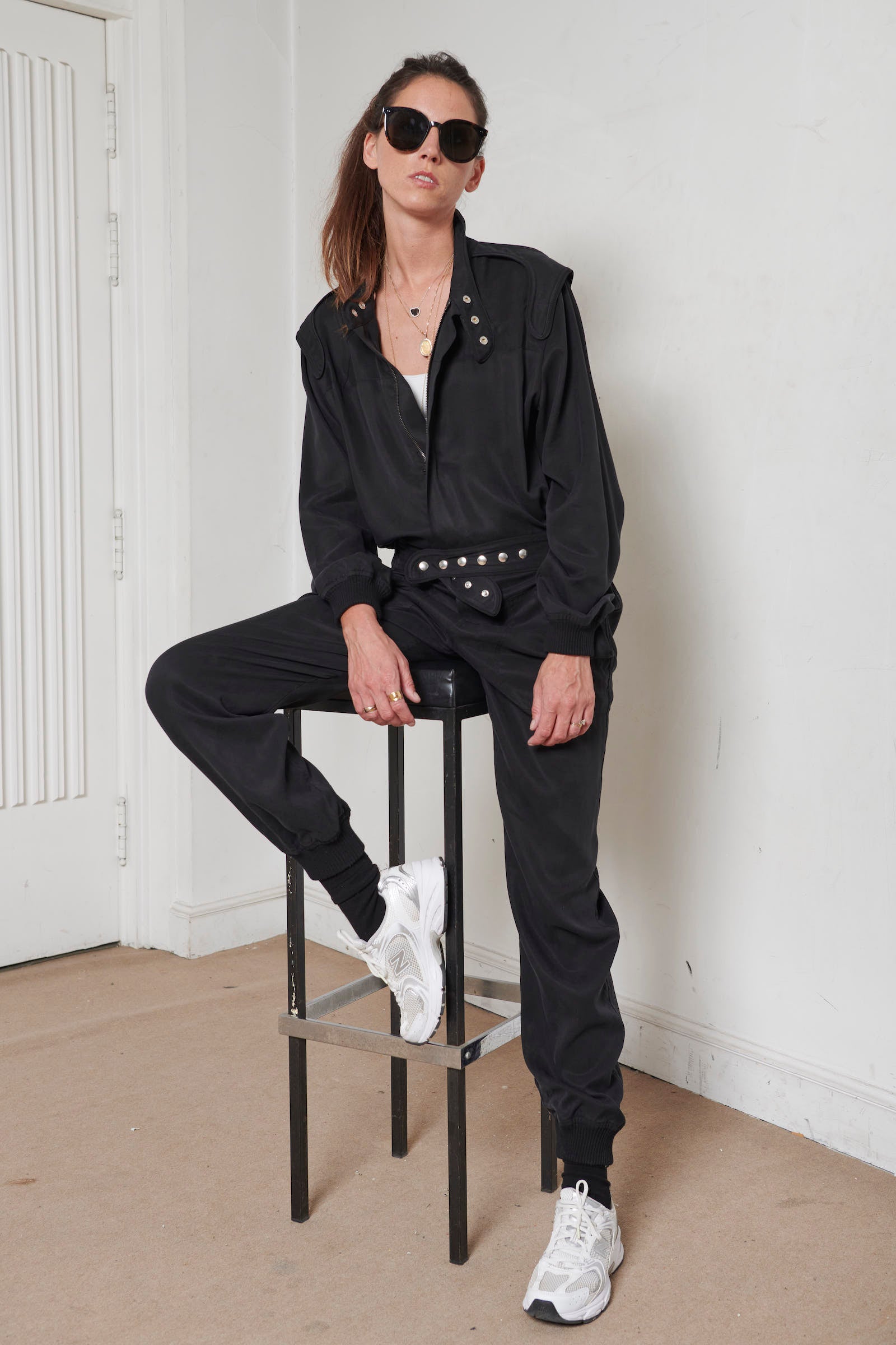 JIM RACING JUMPSUIT Black - Main Image